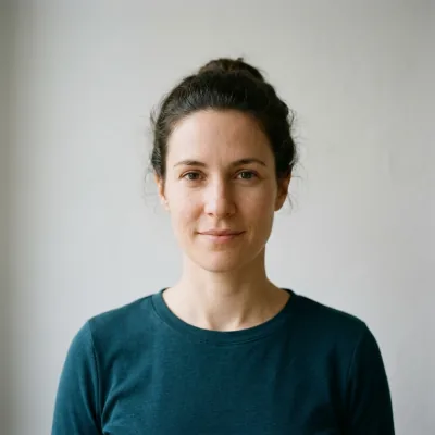Teacher recording an online lesson